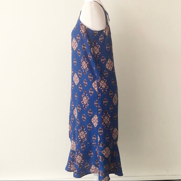 4/$20 🌴 Pink Rose | Printed Bar Back Shift Dress - Picture 4 of 12